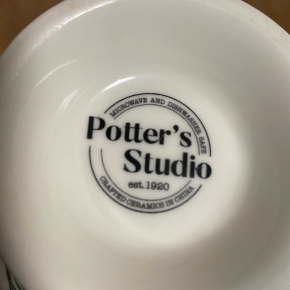 Potter's Studio Coffee Mug Colorful Abstract Design Floral . New. - Picture 3 of 6